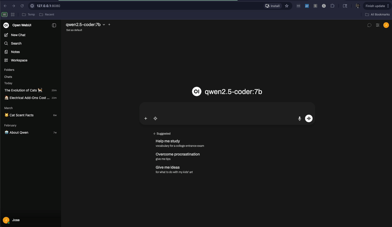 Local LLM testing workflows with Node.js